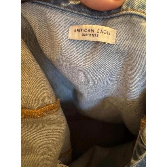 American Eagle Denim Smiley Tote Bag - Picture 3 of 4